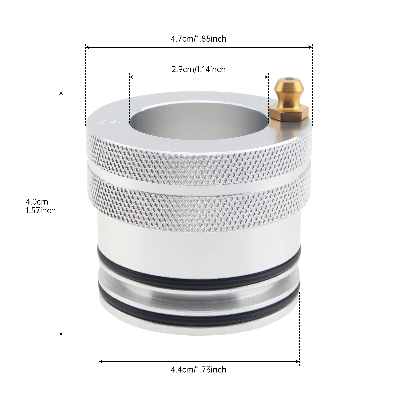 44 مللي متر عجلة تحمل أداة تشحيم الشحوم صالح ل بولاريس تشويش إذاعي رياضي رينجر RZR 570 800 900 1000 XP توربو أداة الشحوم #5
