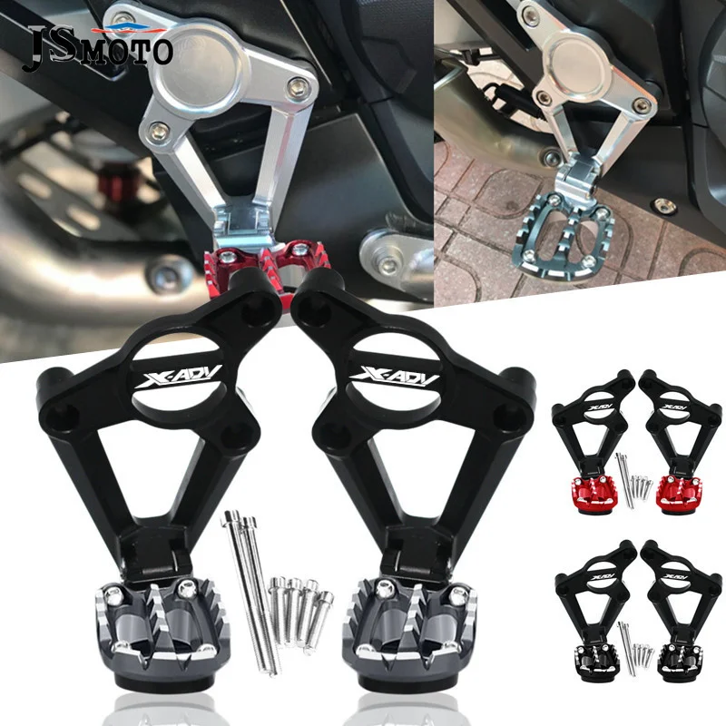 

Hot Sale Motorcycle CNC Passenger Rear Footrest Foot Pegs Pedal Rearsets Foot Stand Pedal For HONDA X-ADV 750 XADV 750 2017-2020