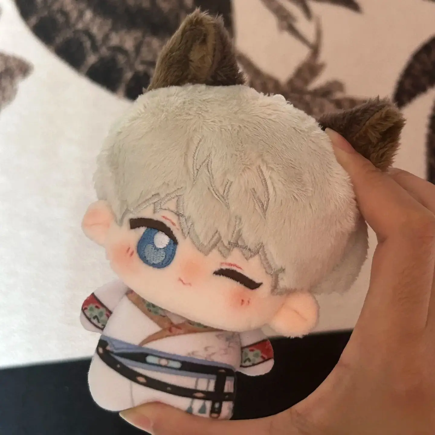 10CM Anime Love and Deepspace Rafayel Xavier Cosplay Plush Backpack Plushies Keychain Ornament Christmas Gifts Accessories Props