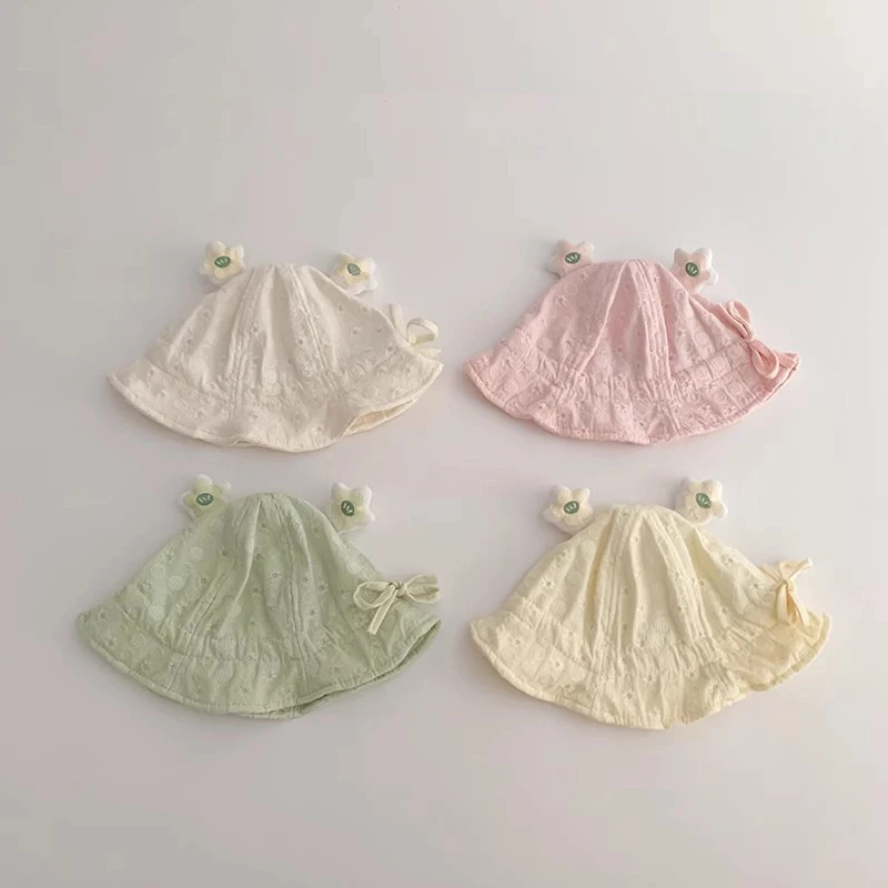 

От 0 до 14 месяцев солнцезащитная кепка принцессы для детей, милая детская шапка в рыбацком стиле с героями мультфильмов, тонкие детские солнцезащитные козырьки, мягкие хлопковые детские шапки с чашей