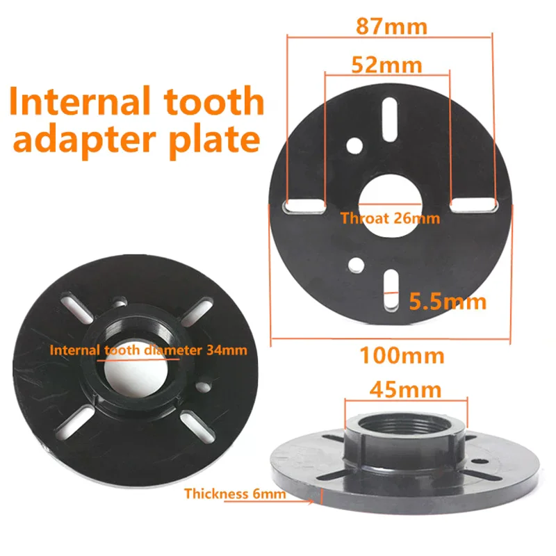 1Pc Tweeter Speaker Horn Screw Mouth Adapter Plate Treble HiFi Car Accessories For Home Theater Audio Public Address System
