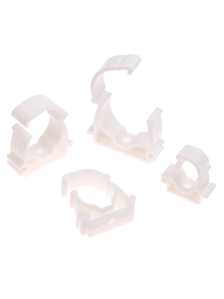 Hot! 20 Stuks Plastic PPR Klem Houder Voor Waterleiding Buis Fittings Met Cover Diameter 16mm 20mm 25mm 32mm - afbeelding 2