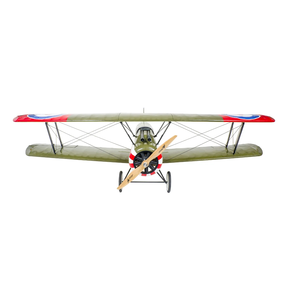 Echte Havik Sopwith Kameel Ww1 Britse Eenzitter Vliegtuig (Balsa & Ply) 1200Mm (47.2 ") Arf Kit Diy Balsawood Rc Vliegtuig