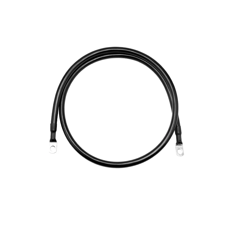 Batterijverbindingskabel 8 6 4AWG met M8 SC-terminal RV Zuiver koperen kern Omvormerbatterijverbindingsdraad 20/30/40/50/60/100CM