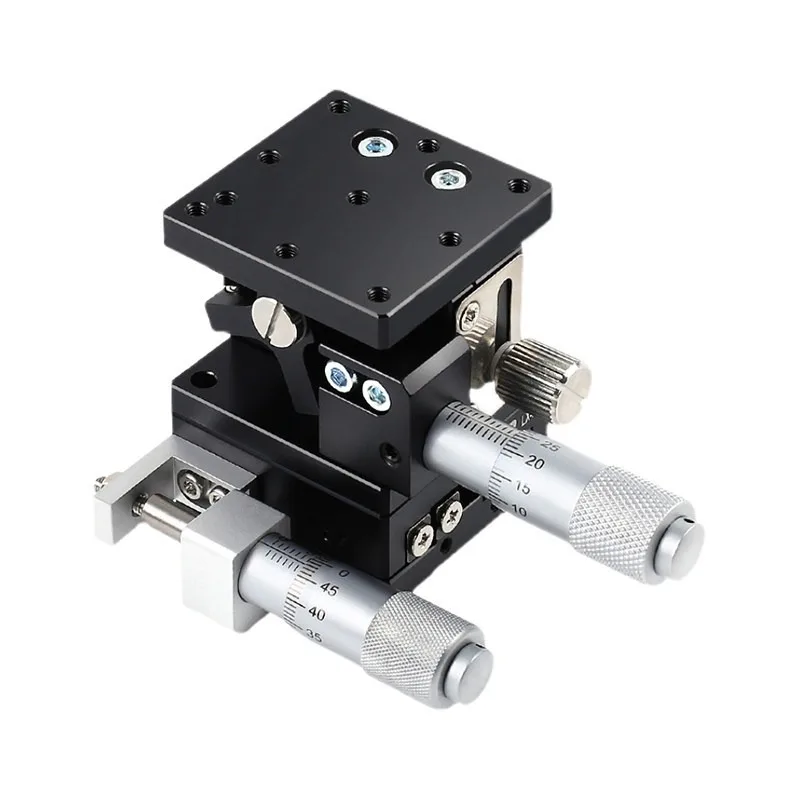 For Displacement Platform LE40/60/80/90/125-Manual Fine Adjustment XZ Axis Slide Optical Precision Horizontal Lift Table