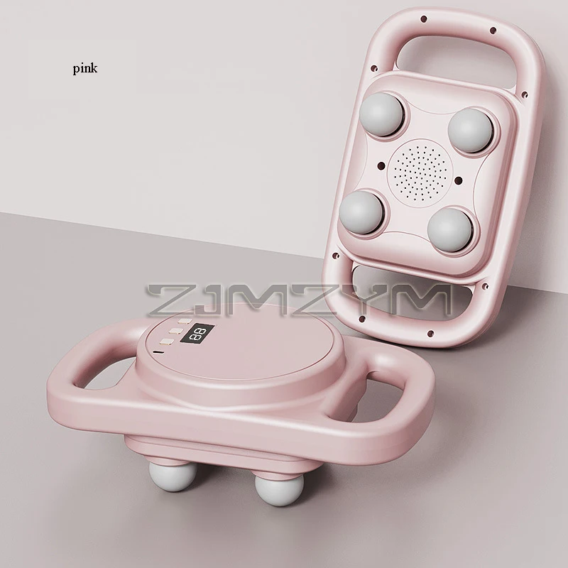 プロ品質のマッサージガン,ワイヤレスツール,4ヘッド,高周波自動マッサージ,全身マッサージ器具