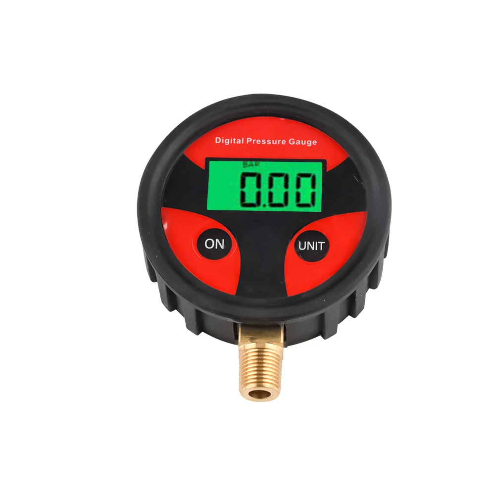 1/8 Digital Tire Pressure Gauge LCD Backlight LED Digital Tire Pressure Gauge Pressure Gauge for Car Pressure Tester