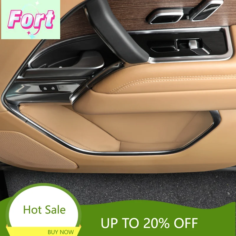 Nouvelle poche de rangement de porte pour Land Rover Range Rover Sport Vogue L460 S106 2023 2024 2025, accessoires autocollants