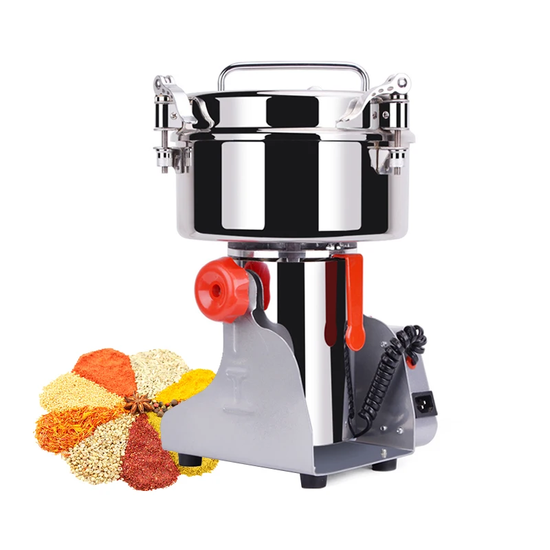 110V/220V Grain Mill Grinder Electric 1000g Spice Herbal Powder Miller Dry Food Grinder Home Medicine Flour Crusher