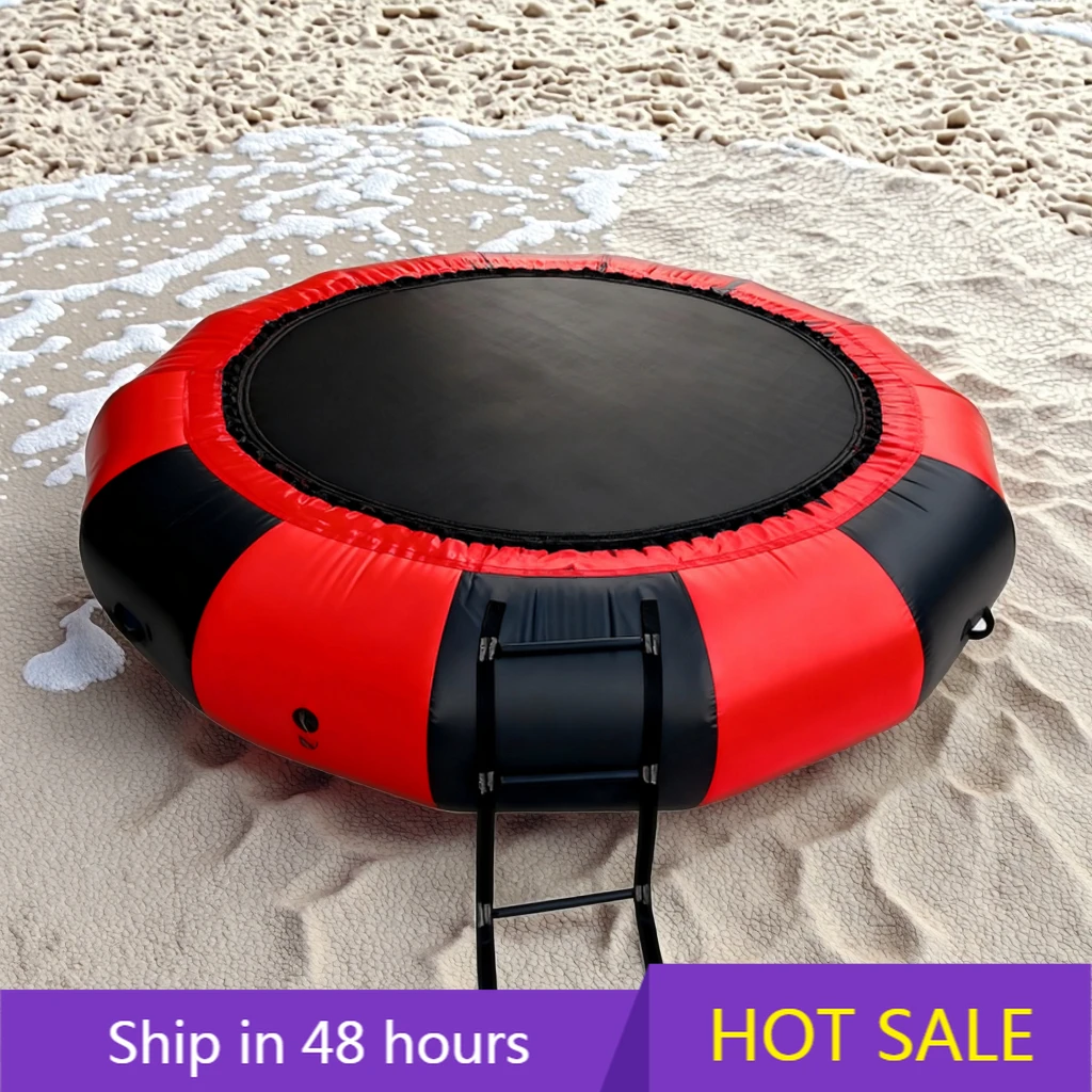 

YTYIN Factory Price Inflatable Water Playing Fun Amusement Floating Hammock Inflatable Water Trampoline