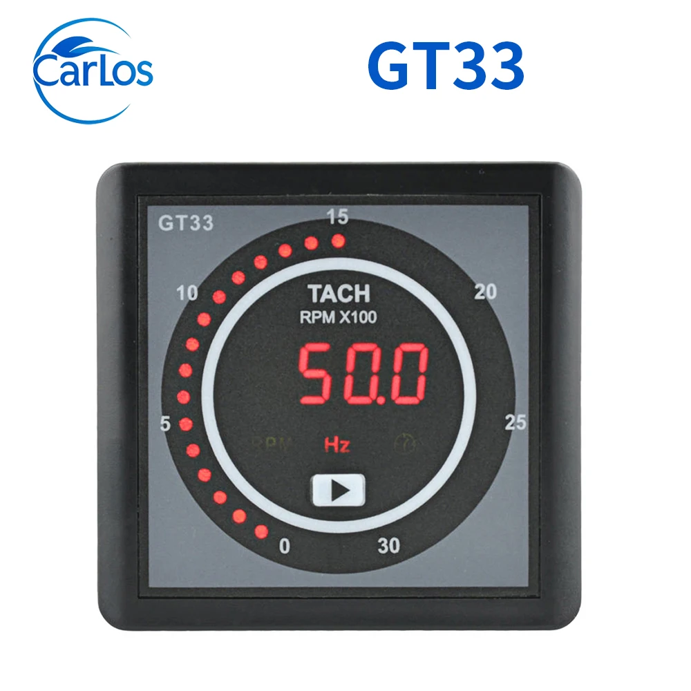 Mebay Digital RPM Meter GT33 Tachometer for Diesel Generator