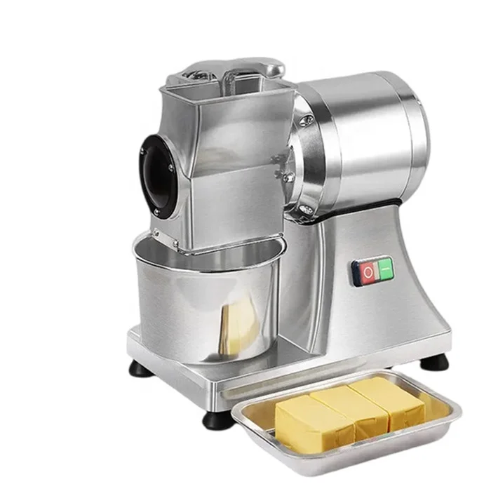 Electric Automatic Commercial Battery Shredder Rotary Stainless Steel Crank Pizza Cheese Grater For Sale