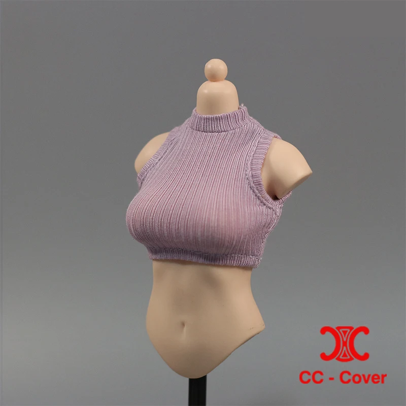 DF084 1/6 패션 여성 민소매 Threadbare Hottie 탱크 탑 의류 모델 맞는 12 "군인 액션 피규어 바디 인형 장난감