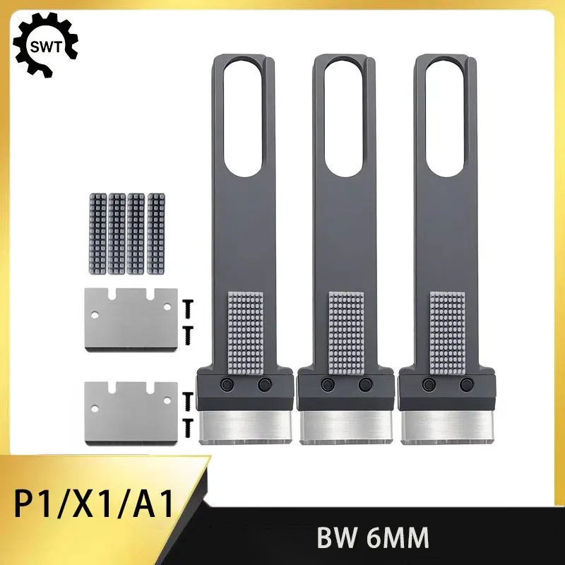 Tuozhu P1/X1/A1 Upgrade Silicone Brush Scraper Hot Bed Platform Nozzle Cleaning Scraper 3D Printer Accessories
