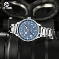 OCHSTIN Men's Stainless Steel Bracelet Man Automatic Mechanical Movement Watches Hot Sale Waterproof Luxury Watch For Male