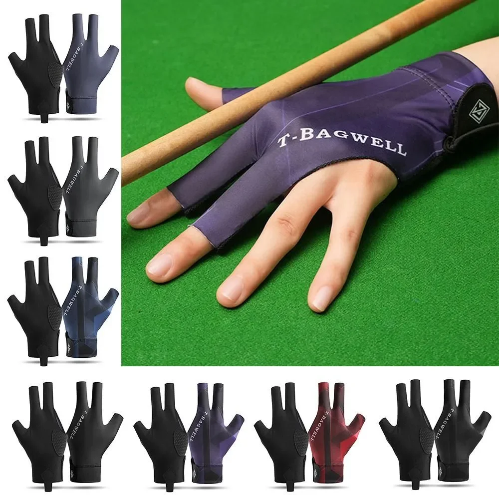 

Three-Finger Billiard Gloves, Snooker Glove, Billiard Gloves for Men Women Fingerless Fingerless Billiard Accessories