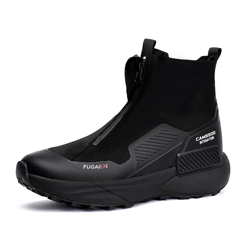 

New Trend Mountain Climbing Footwear Thick Soled Outdoor Hiking Couples Shoes Wearable Trekking Sneakers for Unisex