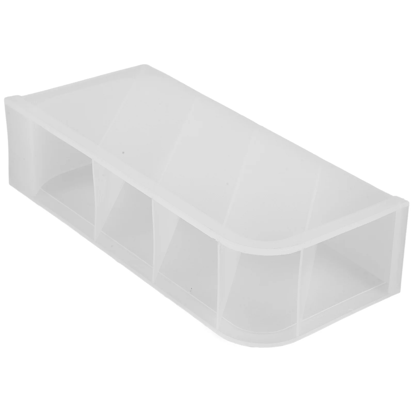 プラスチック製ペンホルダー傾斜型マルチグリッドデスクトップオーガナイザー装飾文具収納ボックスオフィスホームスクール用