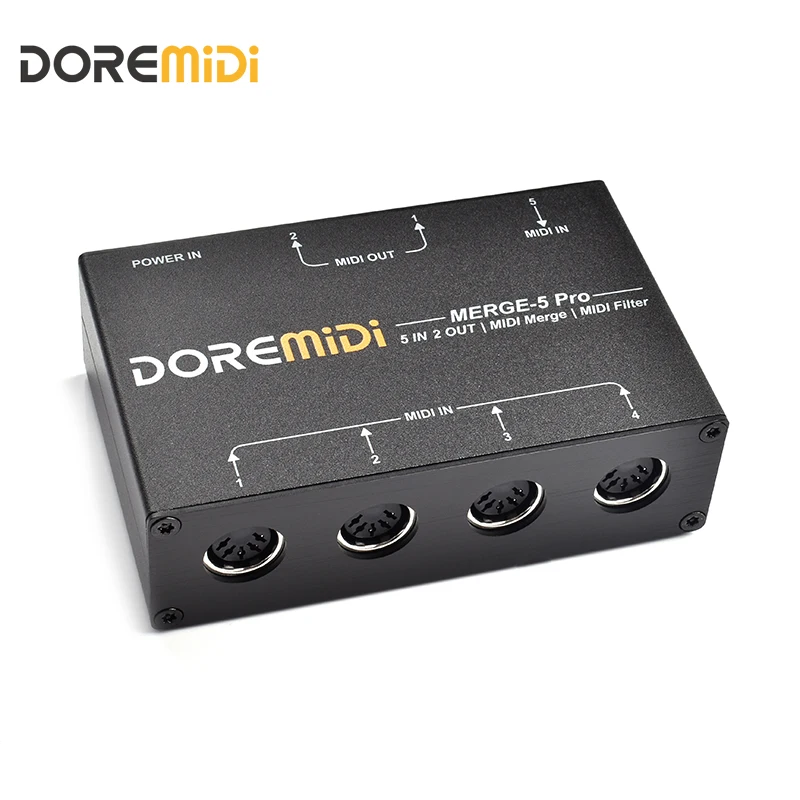 

DOREMiDi MIDI MERGE-5 Pro & Filter