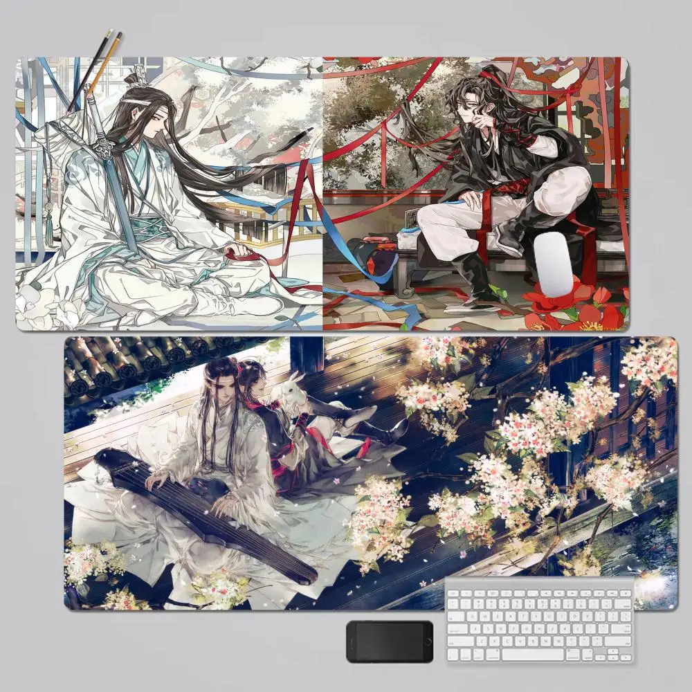 

Mo dao zu shi Mousepad Large XXL Keyboard Mat Table Mat Students Gamer Desktop Mousepad Gaming Mouse Pad for Teen Girls Bedroom