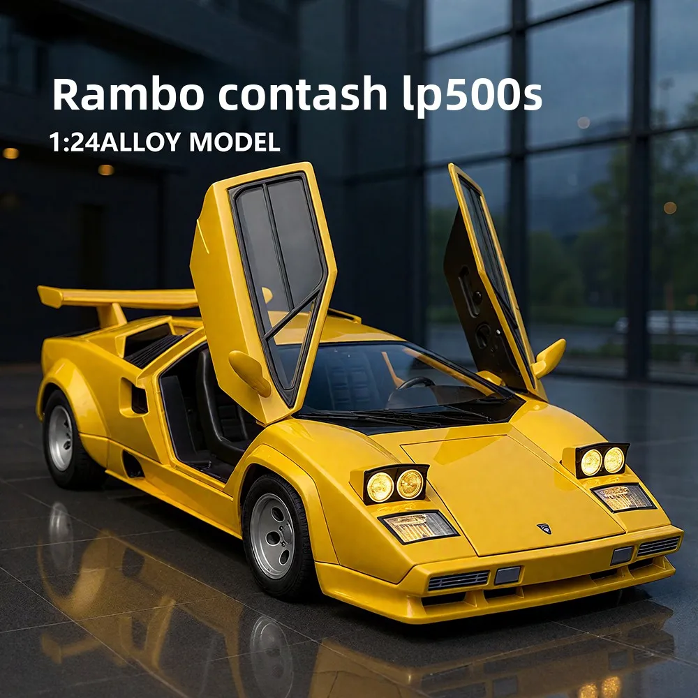 

1:24 Lamborghini LP500S сплав регенерирующий спортивный автомобиль звуковая и световая модель персонализированный детский подарок на день рождения игрушечный орнамент