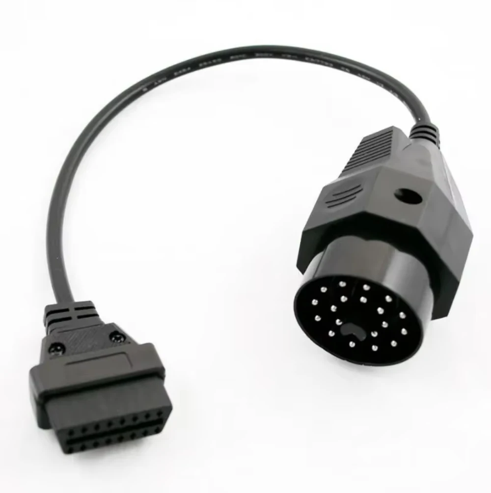 For B-MW 20 PIN to 16 PIN OBD2 Female Adapter Connector OBD OBD2 OBDII Diagnosis Connector Extension Cable Adapter for BM-W