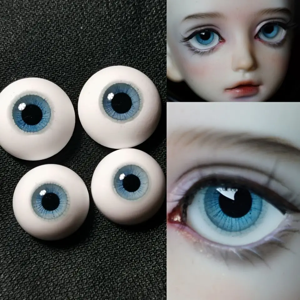 Neue Harz Augen Puppe Augapfel Für 1/6 1/8 1/3 BJD Puppe OB11 DIY Handgemachte Augapfel 10mm/12mm/14mm/16mm Puppe Zubehör Augapfel Geschenk – Detail 3