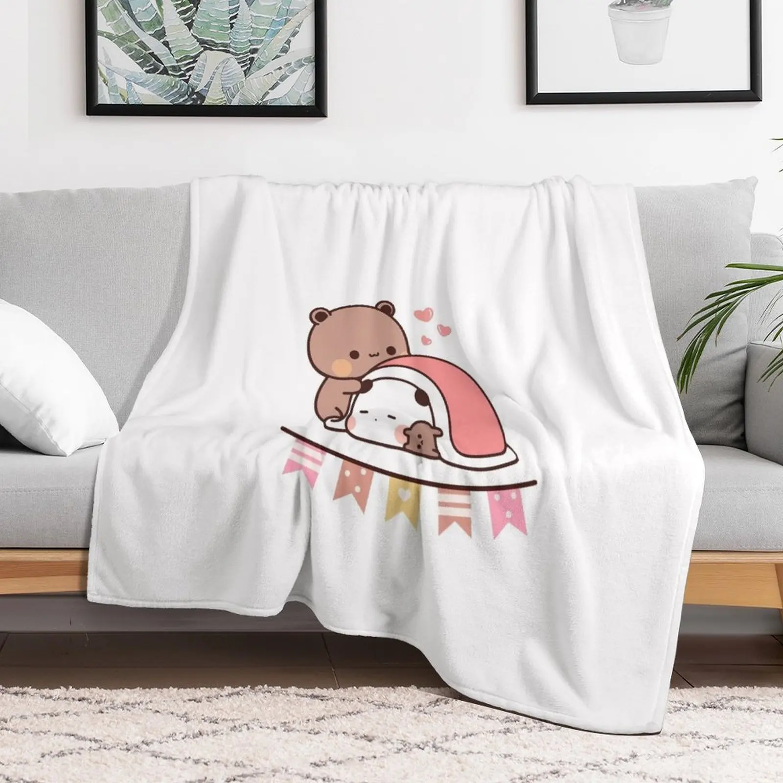

bubu dudu new year Throw Blanket Thermals For Travel Blankets For Sofas Nap Polar Blankets Custom Luxury Throw Blankets