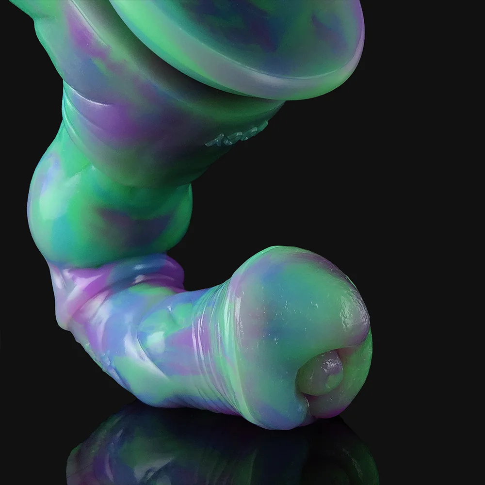 YOCY الحيوان ديك لعبة الجنس واقعية الحصان دسار للإناث الذكور الشرج الاستمناء لينة سيليكون بعقب المكونات الجنس متجر #3