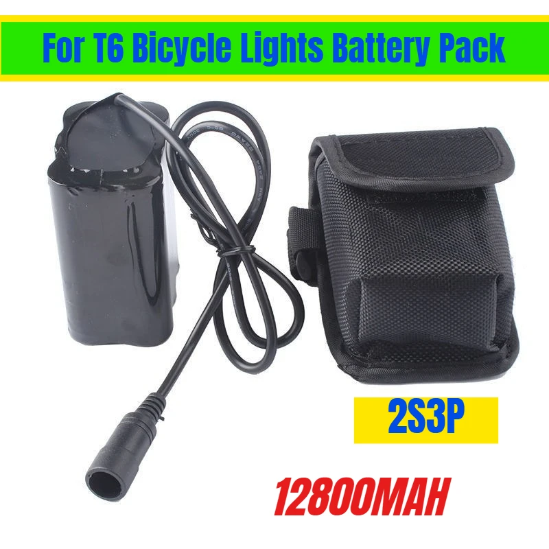 

2S3P 18650 Battery Pack 12800MAH for T6 Bicycle Lights Battery Pack