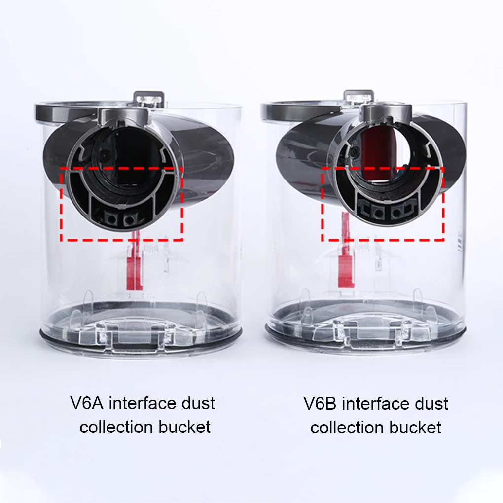 Durable Construction Port Dust Bucket Replacement Part For  V6 DC58 DC61 Premium