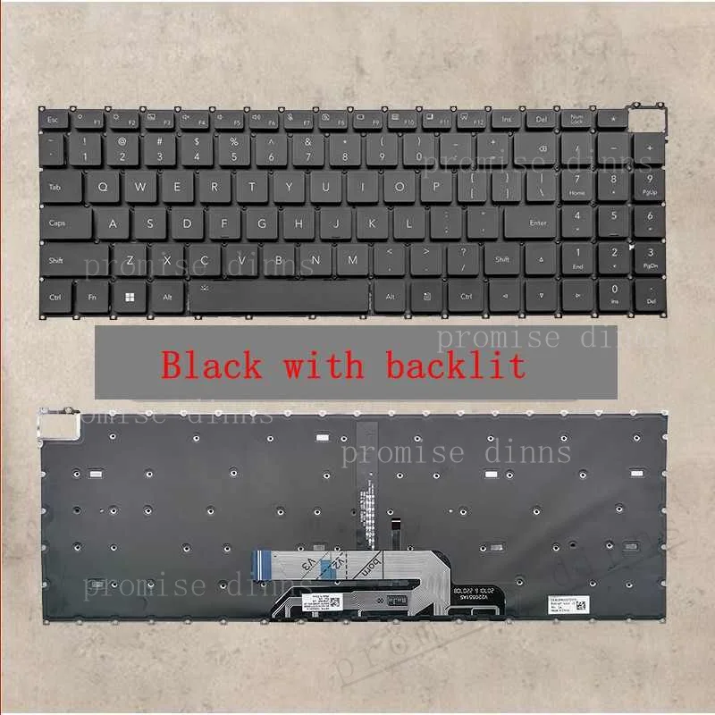 M   For Huawei MagicBook BRI-76 721 BRG761 BRN-F56 G561 H76 G56 US keyboard backlit