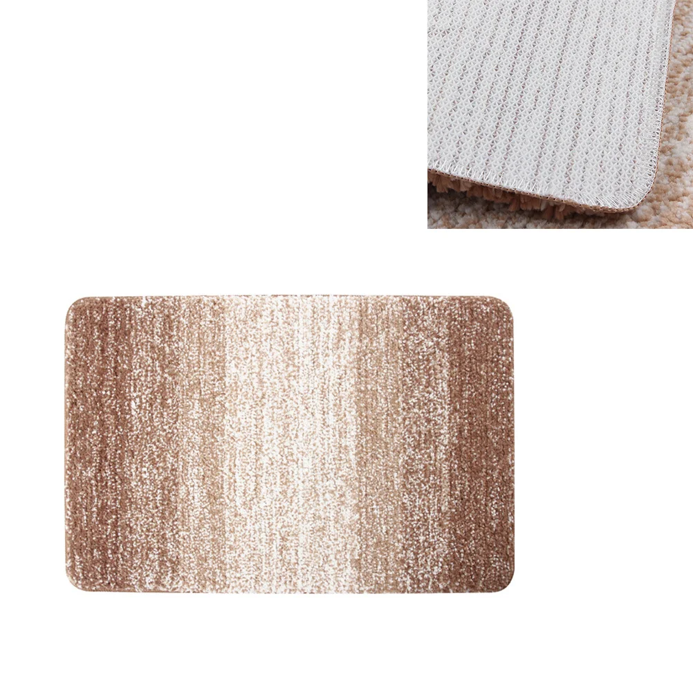 

80Cm Anti-Skid Washroom Carpet Water Absorption Bathroom Mat Soft Polyester Fiber Non-Slip Floor Mat for Kitchen Bedroom Shower