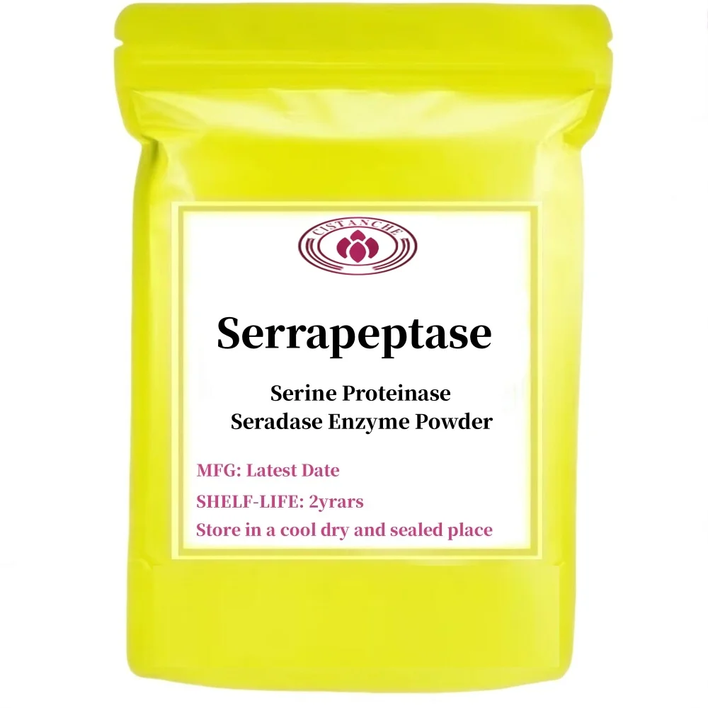 

50-1000g High Quality Serrapeptase