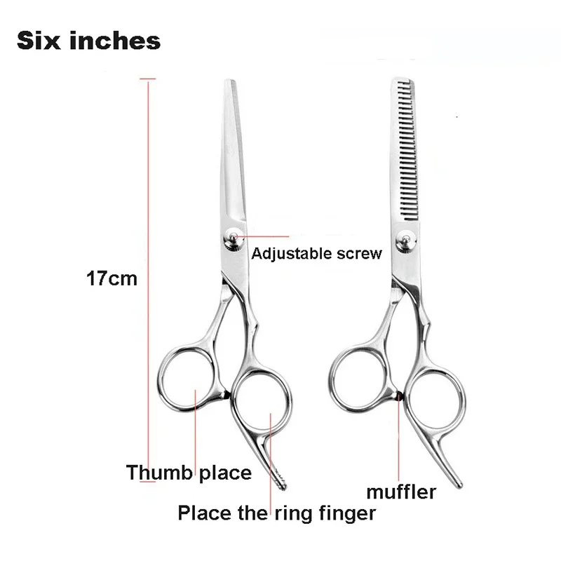 Professional Hair Thinning Cut Metal Scissors hairdressing scissors barber accesories Tooth Shears Styling Tool cutting scissors