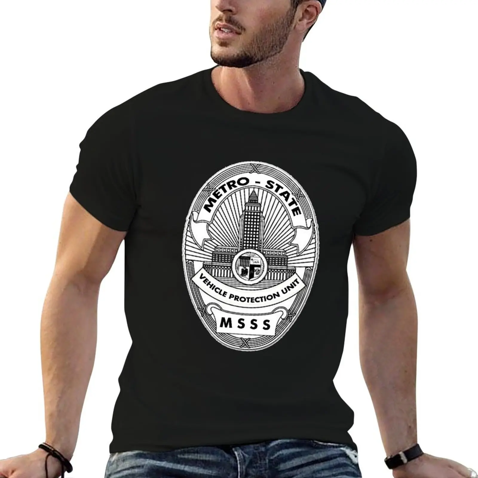 

Metro State Badge T-Shirt plus sizes boys whites vintage anime tshirt t shirts for men pack