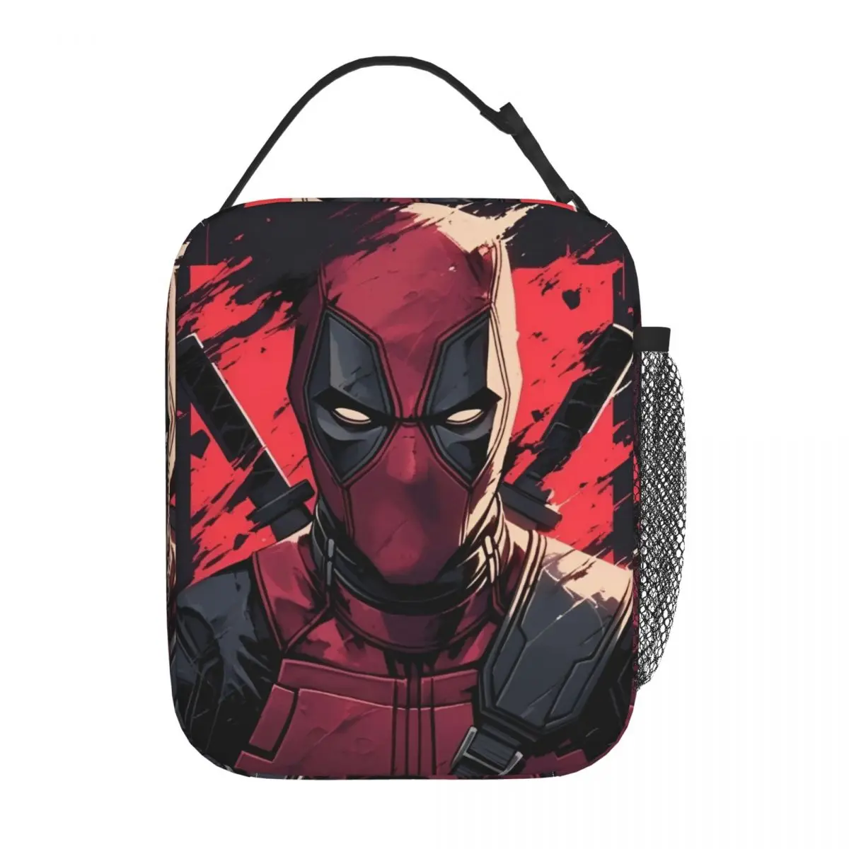 Deadpools Superhero Insulated Lunch Bag Thermal Bag Lunch Container Leakproof Tote Lunch Box Food Bag Work Outdoor