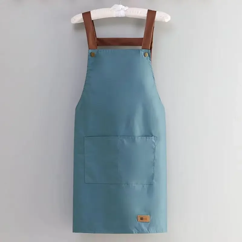 Fashion Kitchen Aprons for Woman Men Chef Work Apron for Grill Restaurant Bar Shop Cafes Beauty Nails Studios Uniform