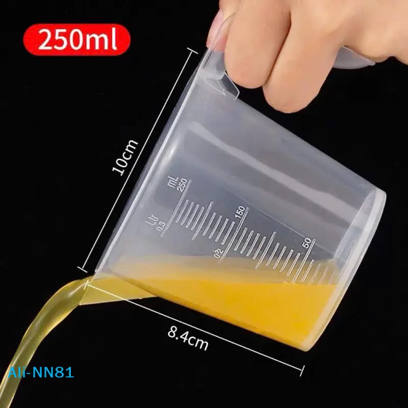 【N】The Measuring Cups Are Sturdy And Have Precise Markings For Capacities Of 100/250/500/1000ml