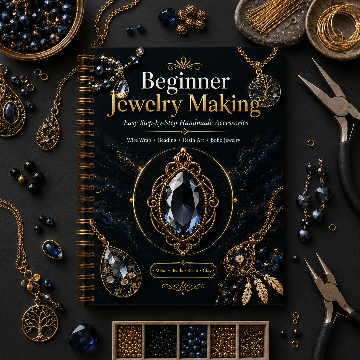 Jewelry Making Guide For Beginners - Руководство по изготовлению украшений для начинающих