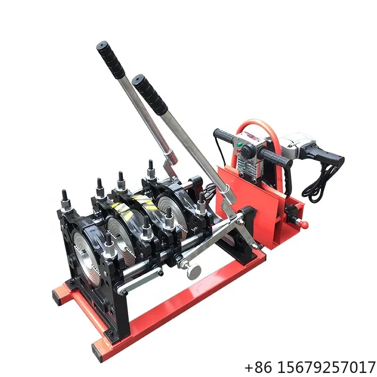 PFT160-4C Manual Hand Push Hdpe Pe Pipe Butt fusion Welding Machine