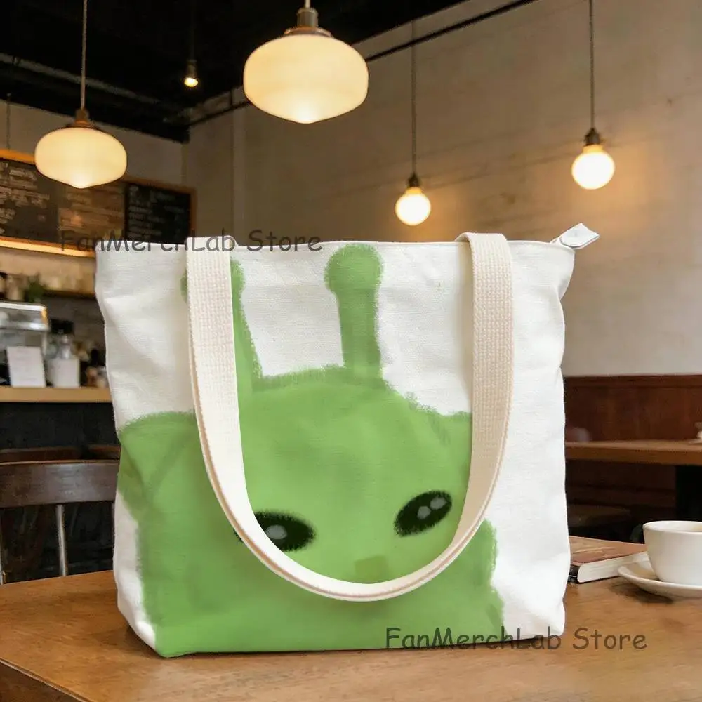 

R-RegretevatorS G-Gnarpy Canvas Bag Shopping Premium Versatile Environment protection Shopping Colorful Print Tote Bag Wholesale