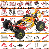 WLtoys 144010 144002 144001 124017 124019 , RC Car Metal Upgrade Parts, Modified 13-piece Set, with Screws, Bearings, Etc.