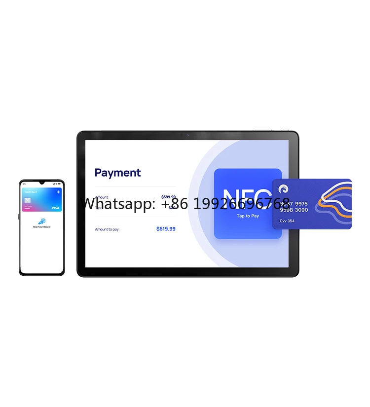 

Dual Type-C NFC Tablet Pc Android Tablet With Tap to Pay Embedded Multi-port Touch Screen Without Battery ODM Tablet Pc