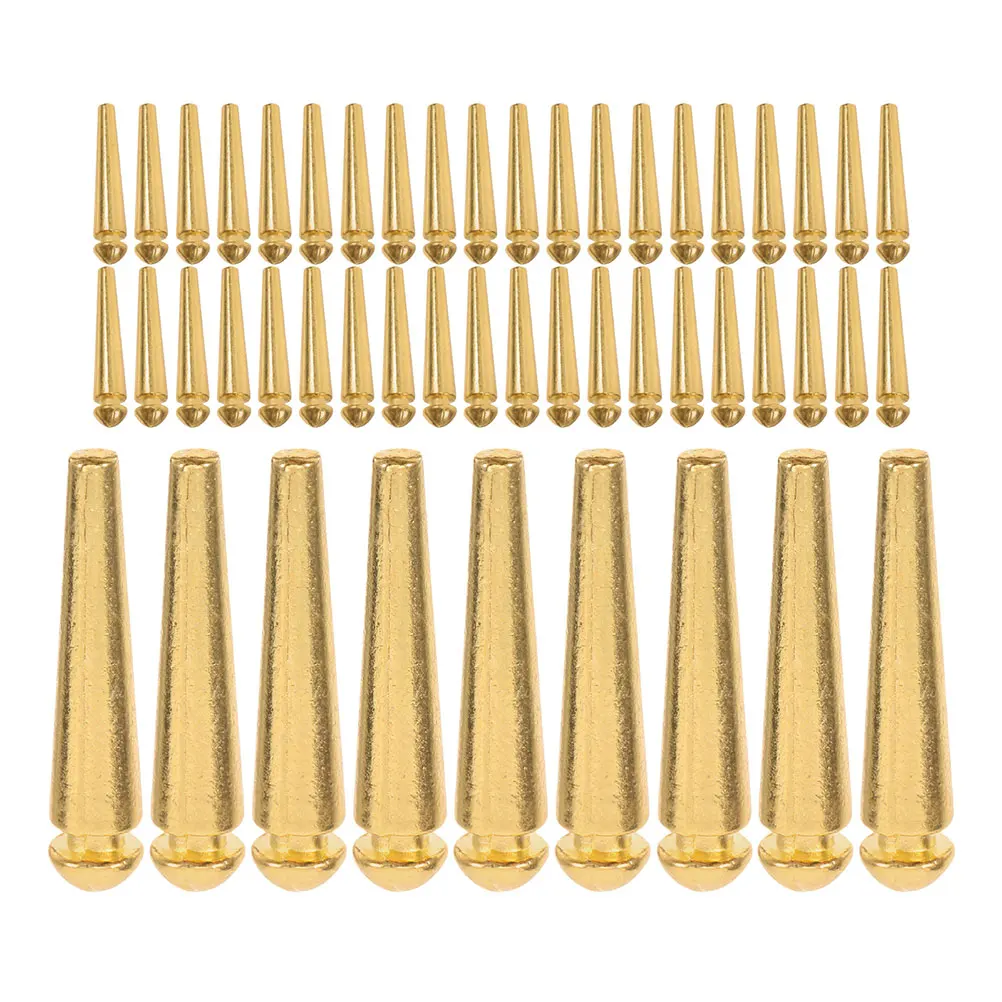 50 Stück Metall Cribbage Board Pins Langlebige lange Scoring Pegs Geeignet für Reisen Zuhause Familie Traditionelles Brettspiele Zubehör