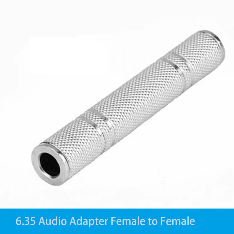 

6.35 Audio Cable Extension Head Pair Connector 6.5 Hole Pair Female Pair Connector 6.5 Microphone Extension Head