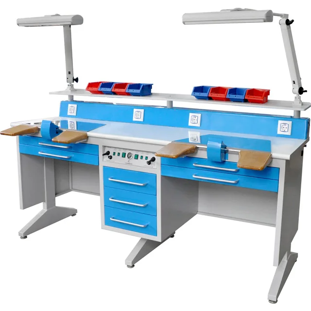 Dental Equipment Dental Laboratory Work Bench Dental Workstations Table for One Technician - view 3