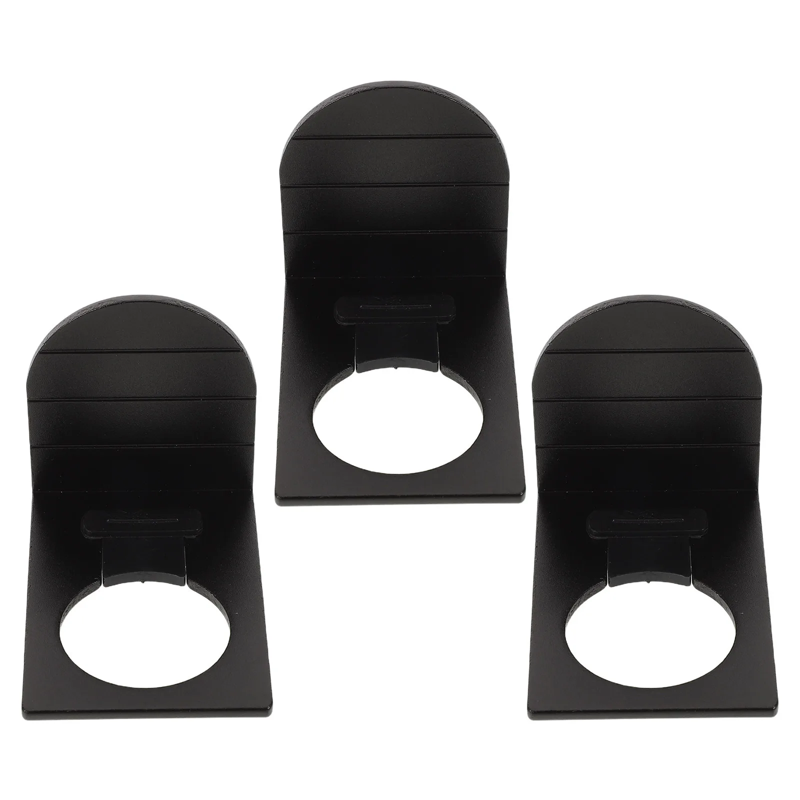 

4Pcs Wall Mounted Shower Shampoo Holder Adjustable Space Aluminum Bathroom Rack Liquid Soap Holder No Drill Shower Bottle