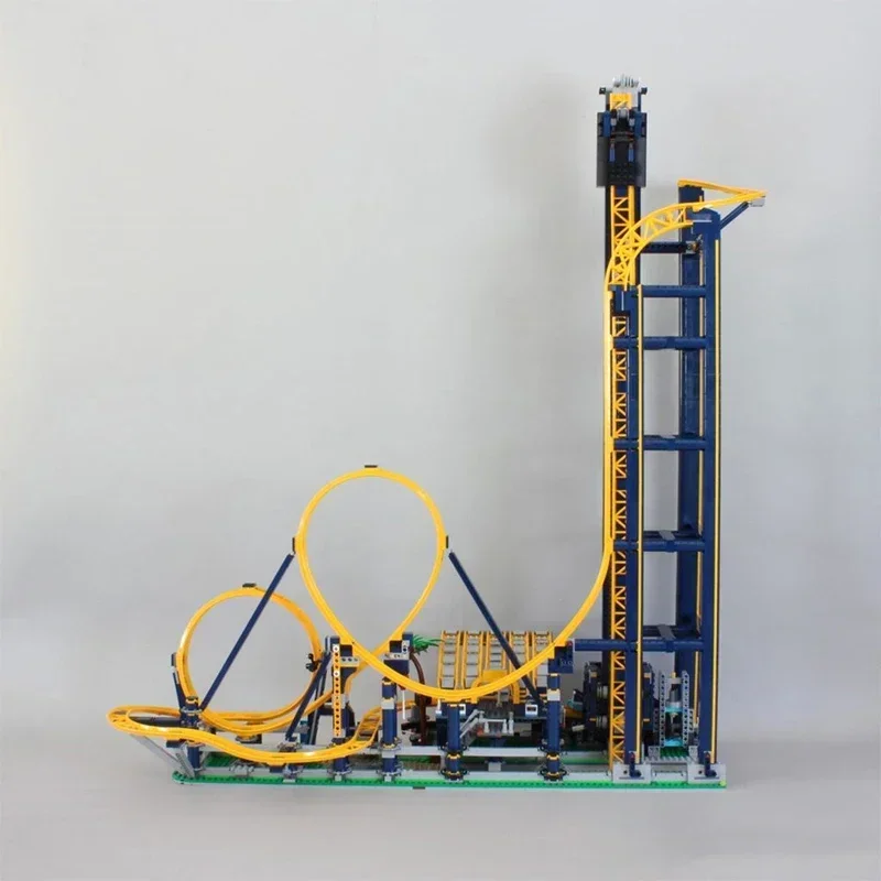 2026 3756pcs Creative Splicing Toy Loop Coaster Puzzle Model Home Decor Building Block Brick Suitable For Birthday Festival Gift - view 5