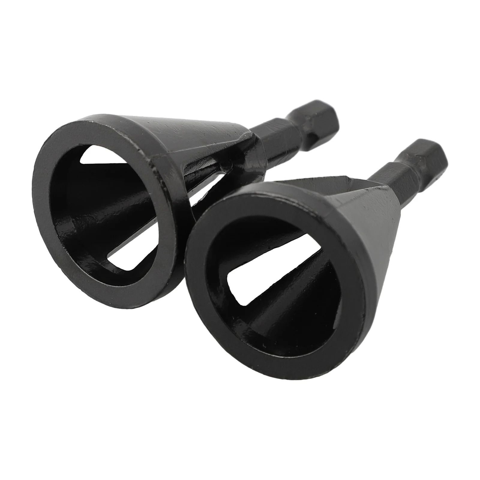 2pcs/Set Deburring External Chamfer Tool Remover Installer Knot Hex Shank Attachment Drill Bits Power Tool Accessory